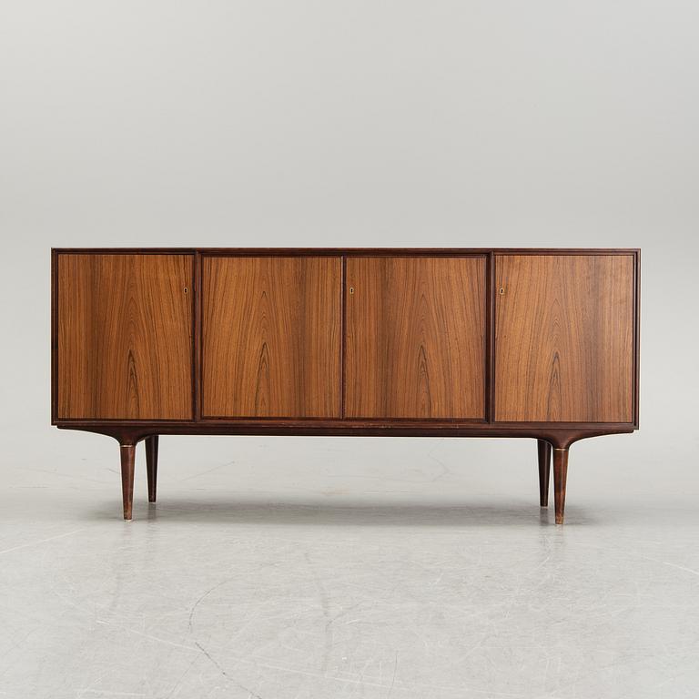 A 'Cortina' rosewood sideboard by Svante Skogh, Seffle Möbelfabrik, designed in 1956.