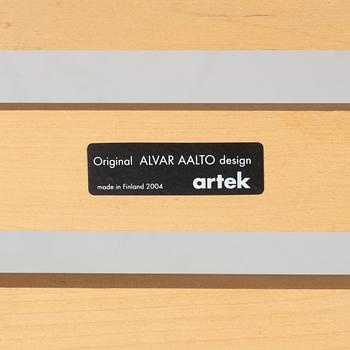 Alvar Aalto, bänk, 153B, Artek, 2004.