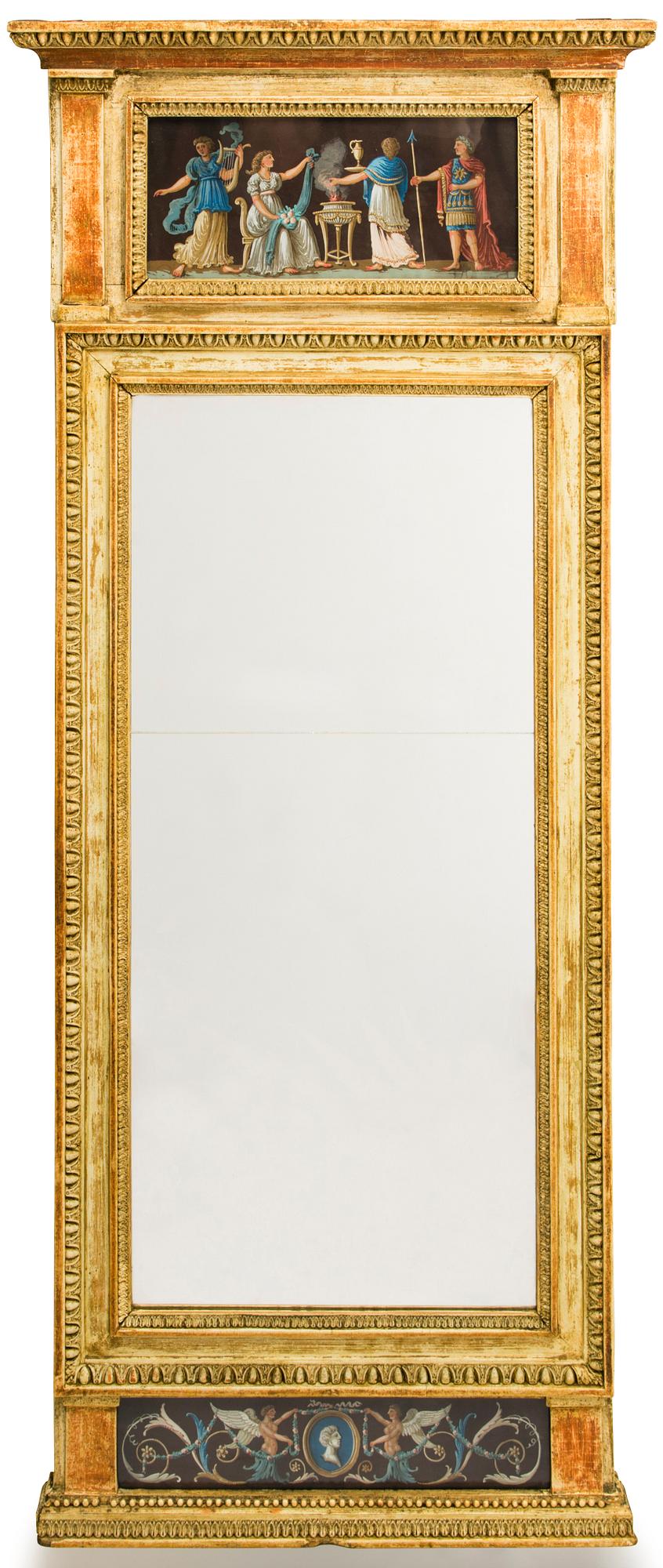 SPEGEL, gustaviansk, 1700-talets slut.