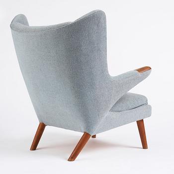 Hans J. Wegner, fåtölj, "Bamse", AP-stolen, Danmark 1950-60-tal.