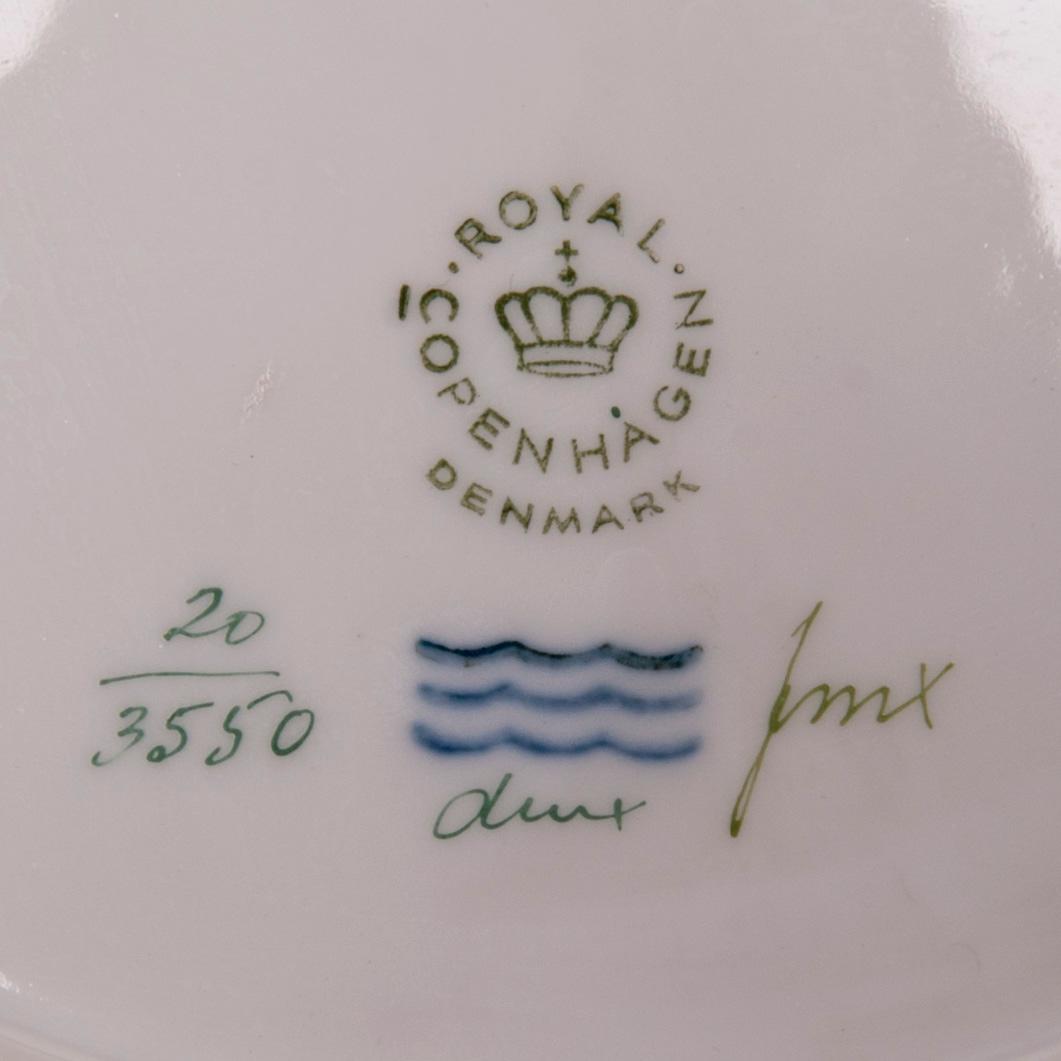 FAT, 3 st, Flora Danica, Royal Copenhagen 1963.
