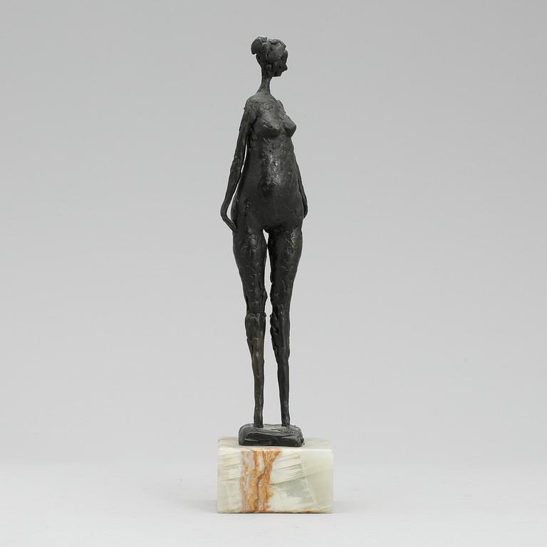 SKULPTUR, brons, okänd konstnär, signerad, 1900-tal.