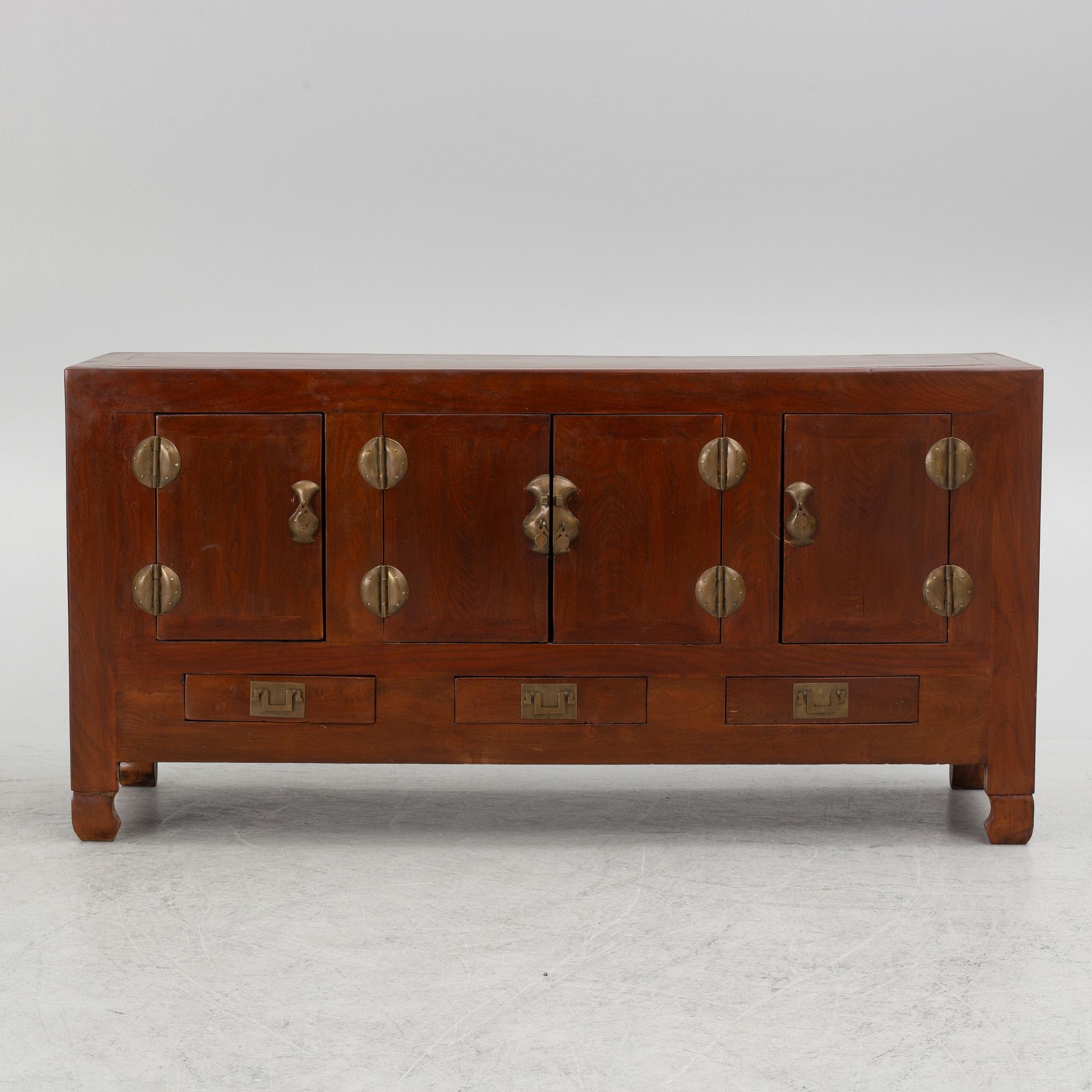 A Chinese cupboard, 20th Century.