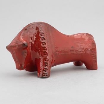 Aldo Londi, a set of three ceramic figurines, Bitossi, Italy, second half of the 20th Century.