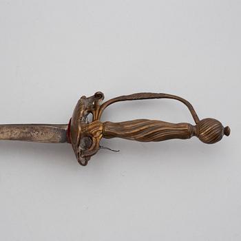 A 18th century small sword.