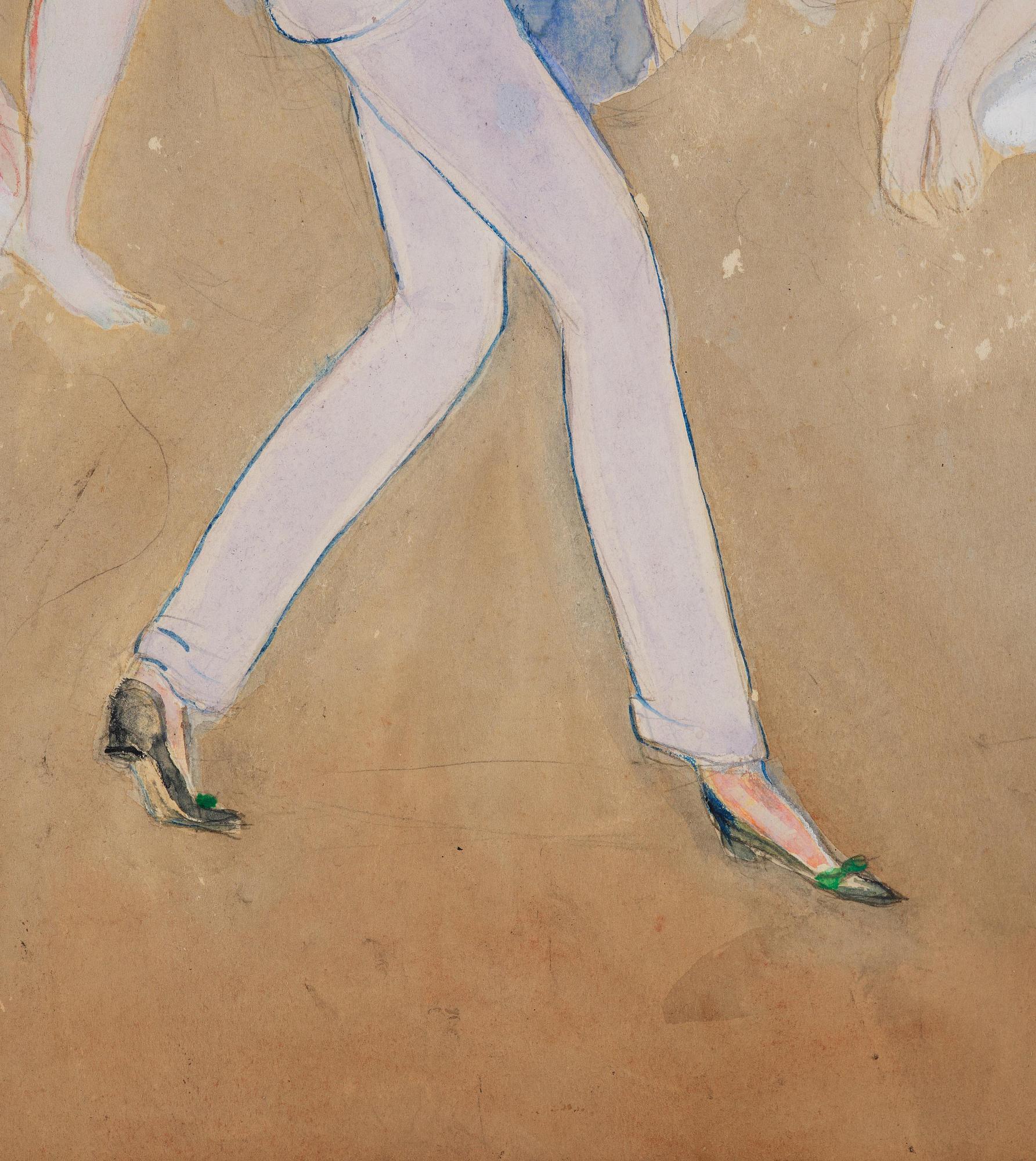 Nils von Dardel, "Den diskrete gossen".