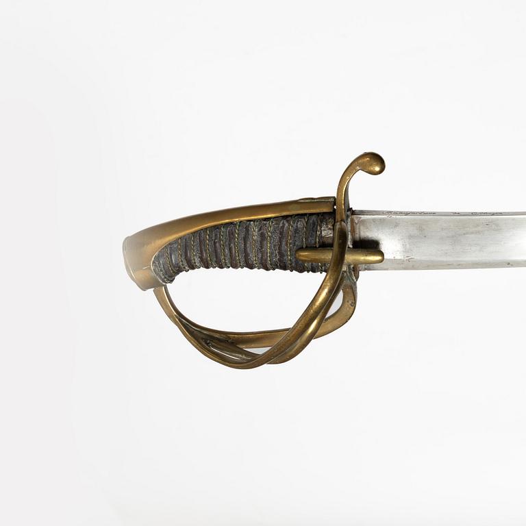 Sabel, svensk, m/1814, med balja.