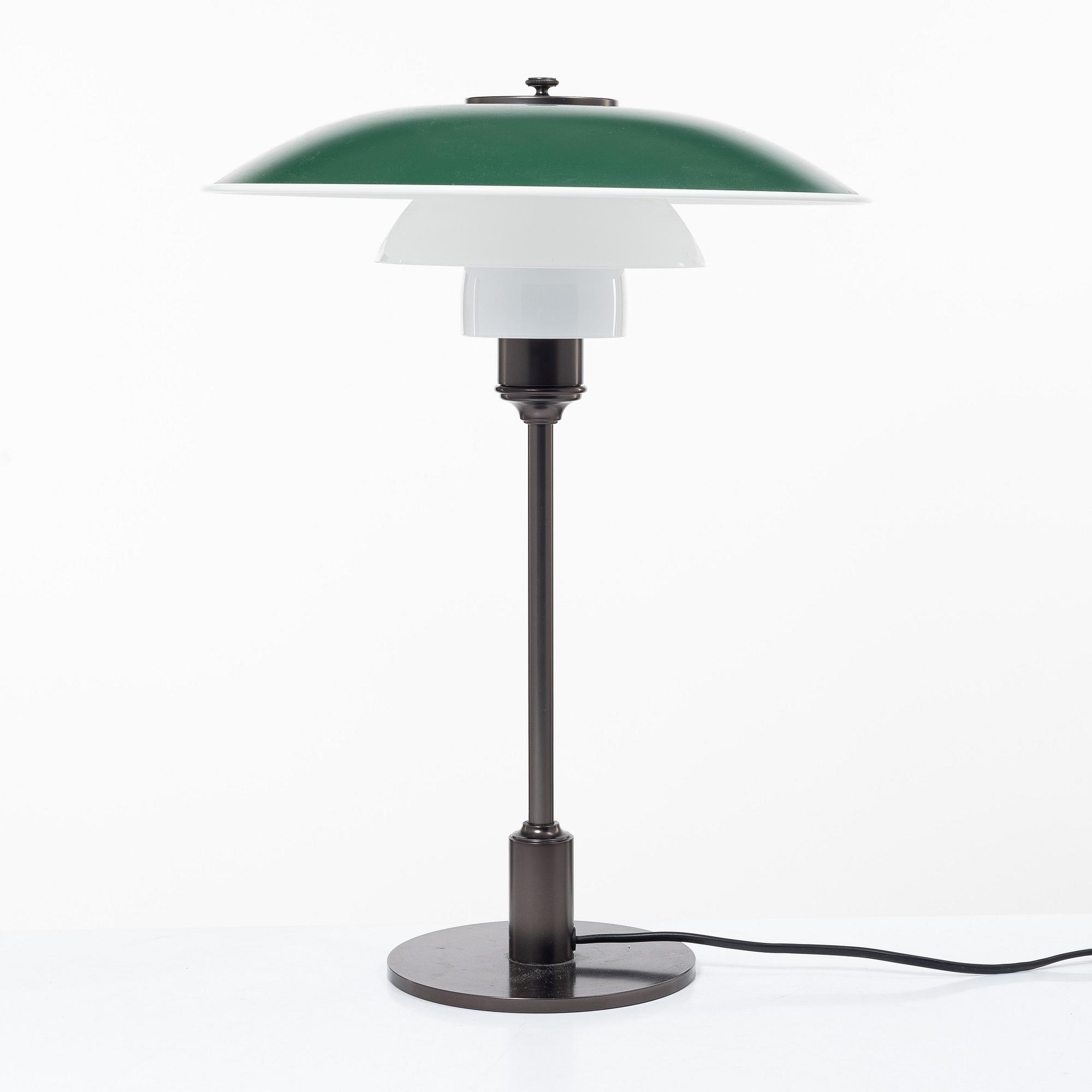Poul Henningsen, A model 'PH 3 1/2-2/12' table lamp, Louis Poulsen, Denmark.
