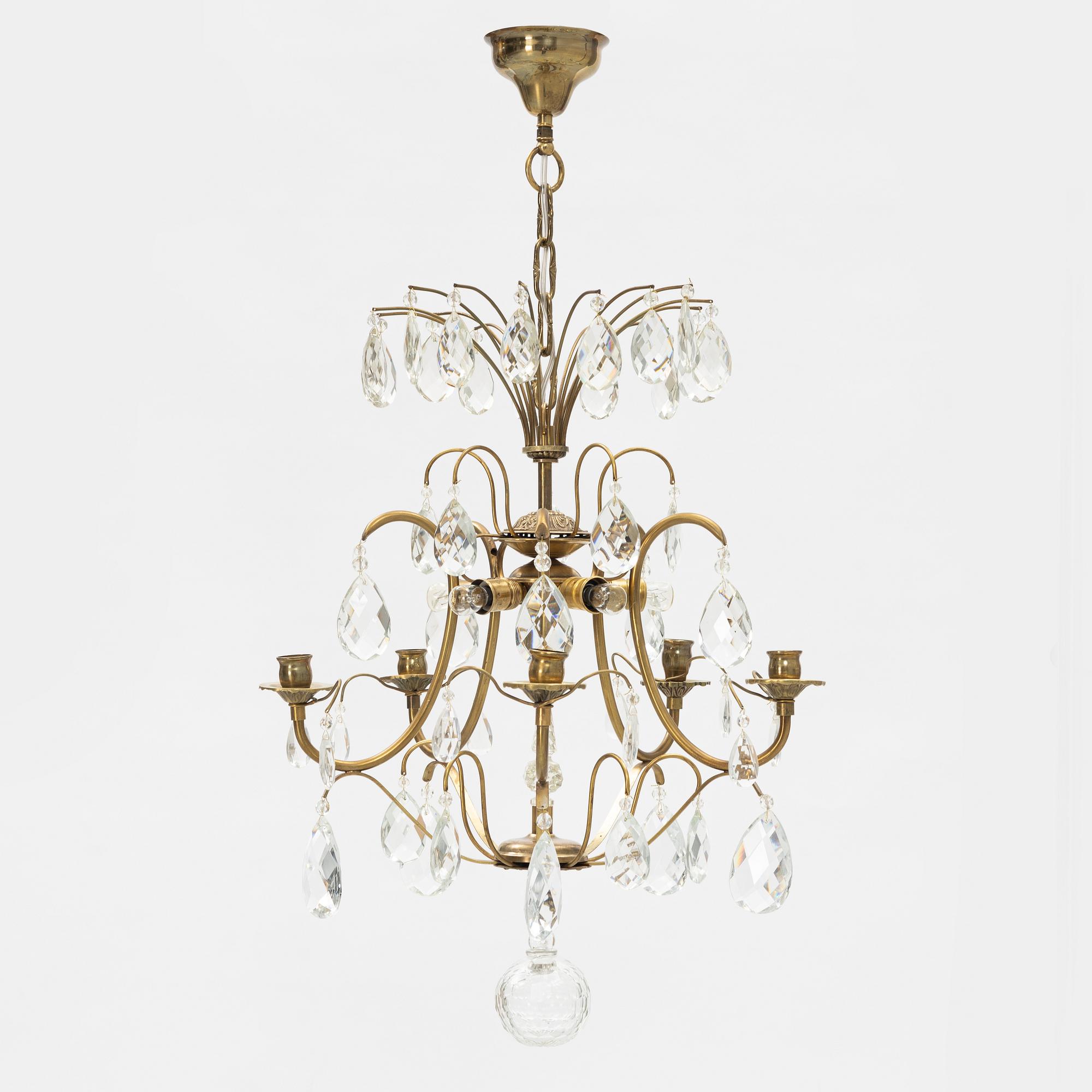 Ljuskrona, 1900-tales första hälft.