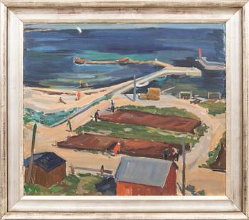 Gertrud Wråke-Lindqvist, oil on canvas, signed and dated 1936.