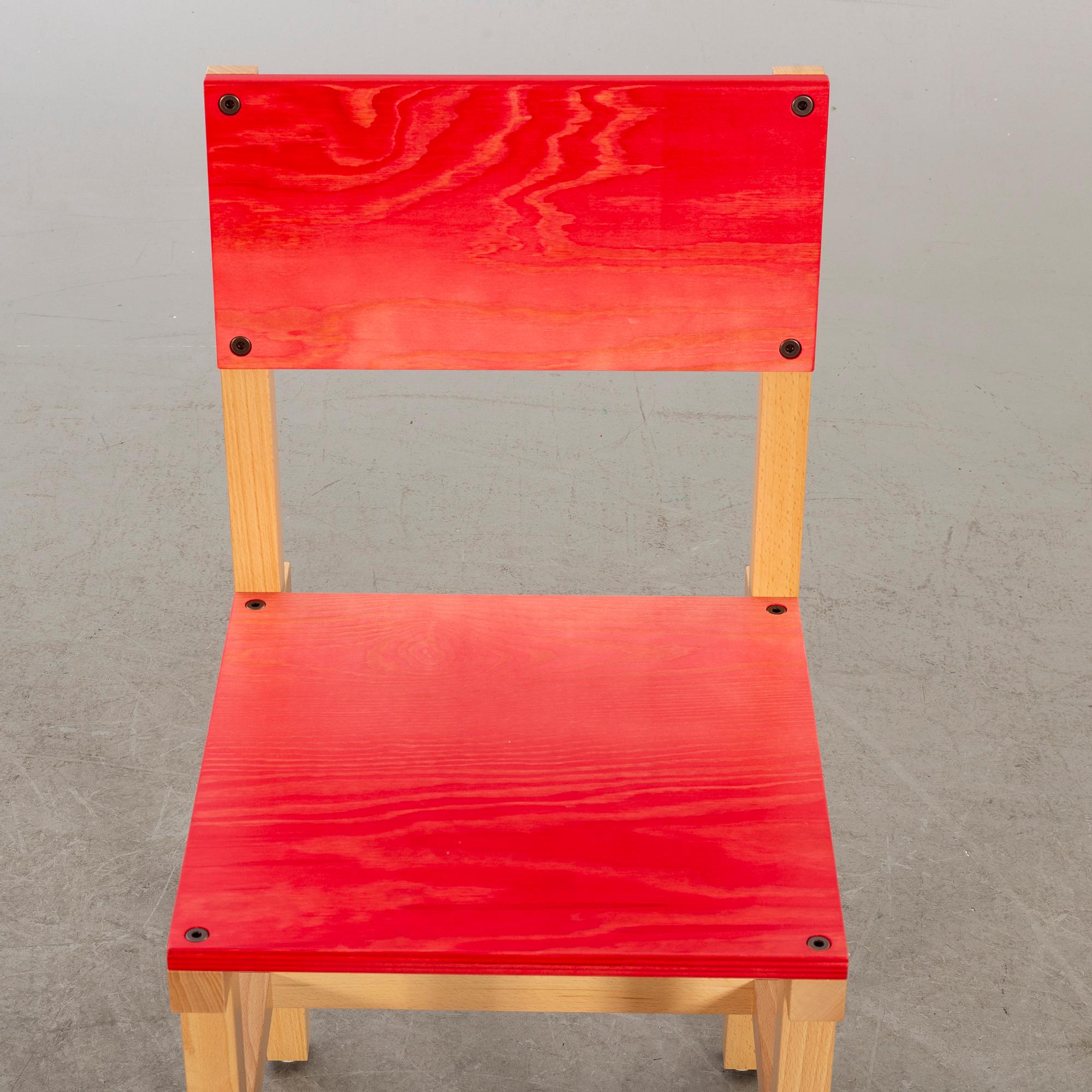 FREDRIK PAULSEN, "Röhsska"Designbaren, chair, Blå Station 2020, Chair 45/102.