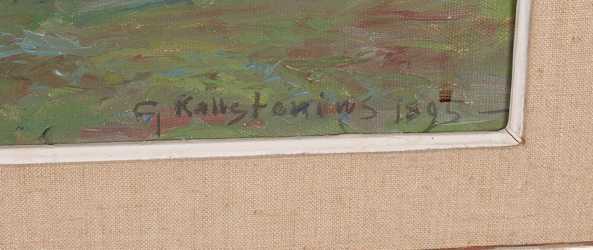 Gottfrid Kallstenius, Solbelysta granar.