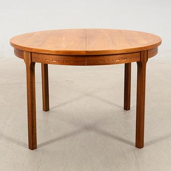 Nils Jonsson, dining table "Rimbo" 1960s/70s Troeds.
