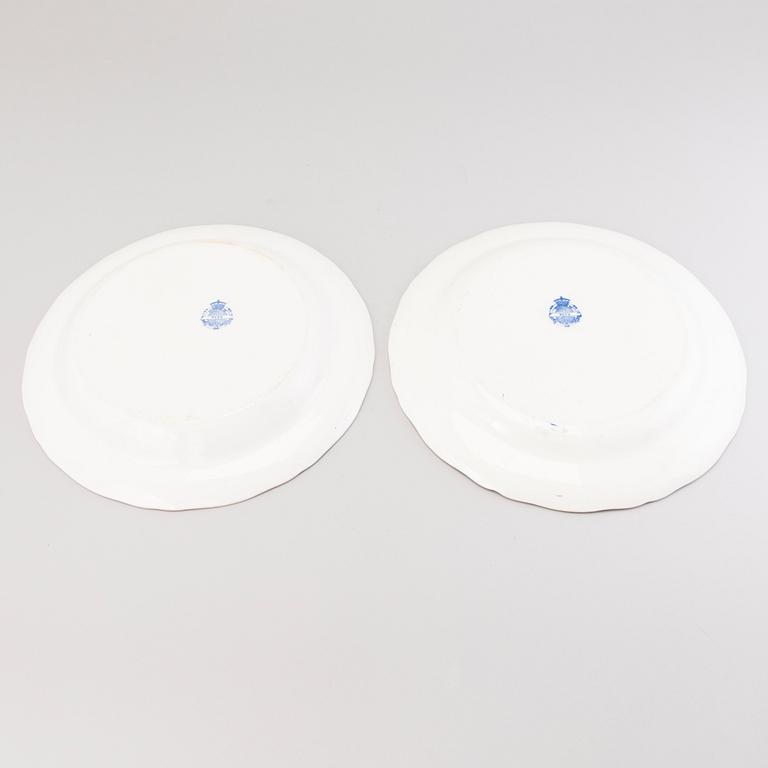 MATSERVIS, 70 delar, flintgods, "Deva", Minton, England 1800-talets slut.