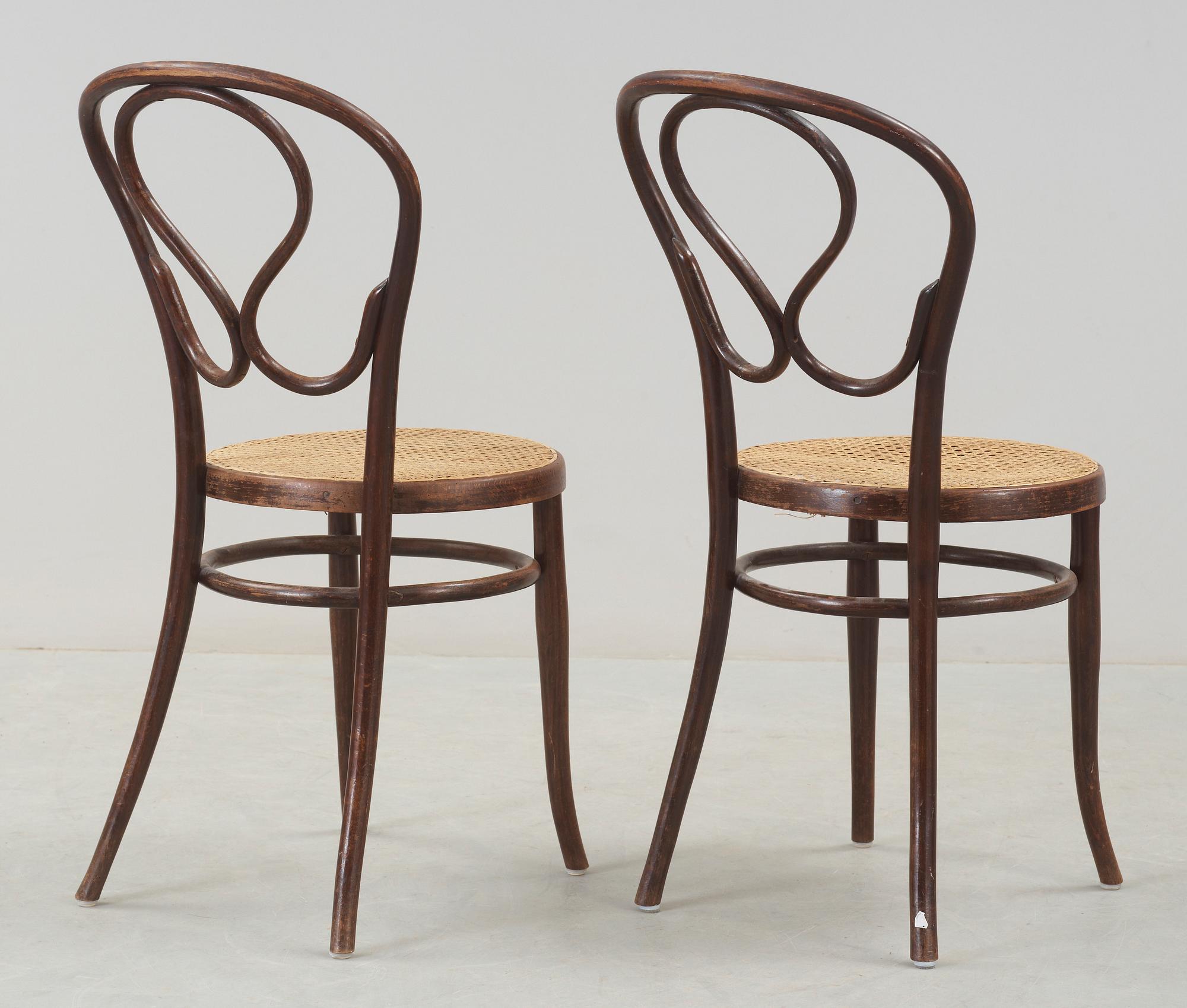 STOLAR, ett par, Jacob & Josef Kohn, Wien Österrike, 1900-talets början.