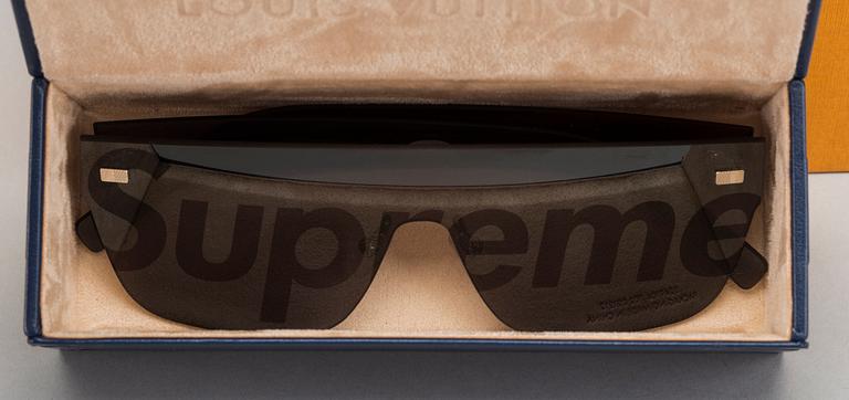 Solglasögon, "Supreme", "City Mask", för Louis Vuitton.