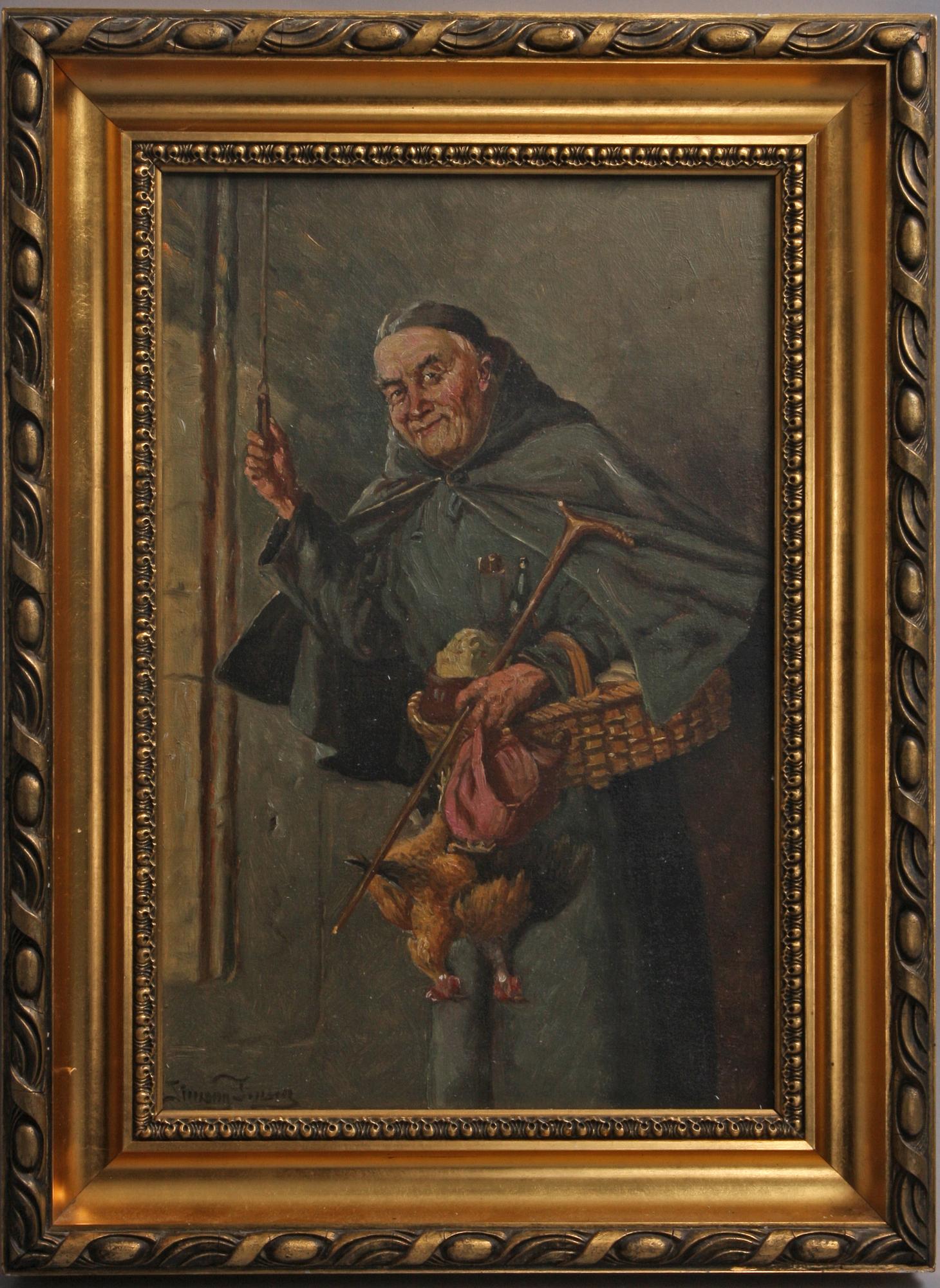 SIMONY JENSEN, olja på duk,  sign.