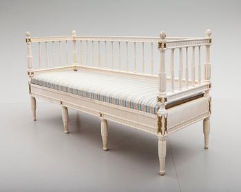 SOFFA, sengustaviansk, sekelskiftet 1800.