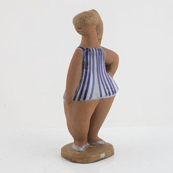 Lisa Larson, a 'Dora' figurine from the series 'ABC-flickorna', Gustavsberg.