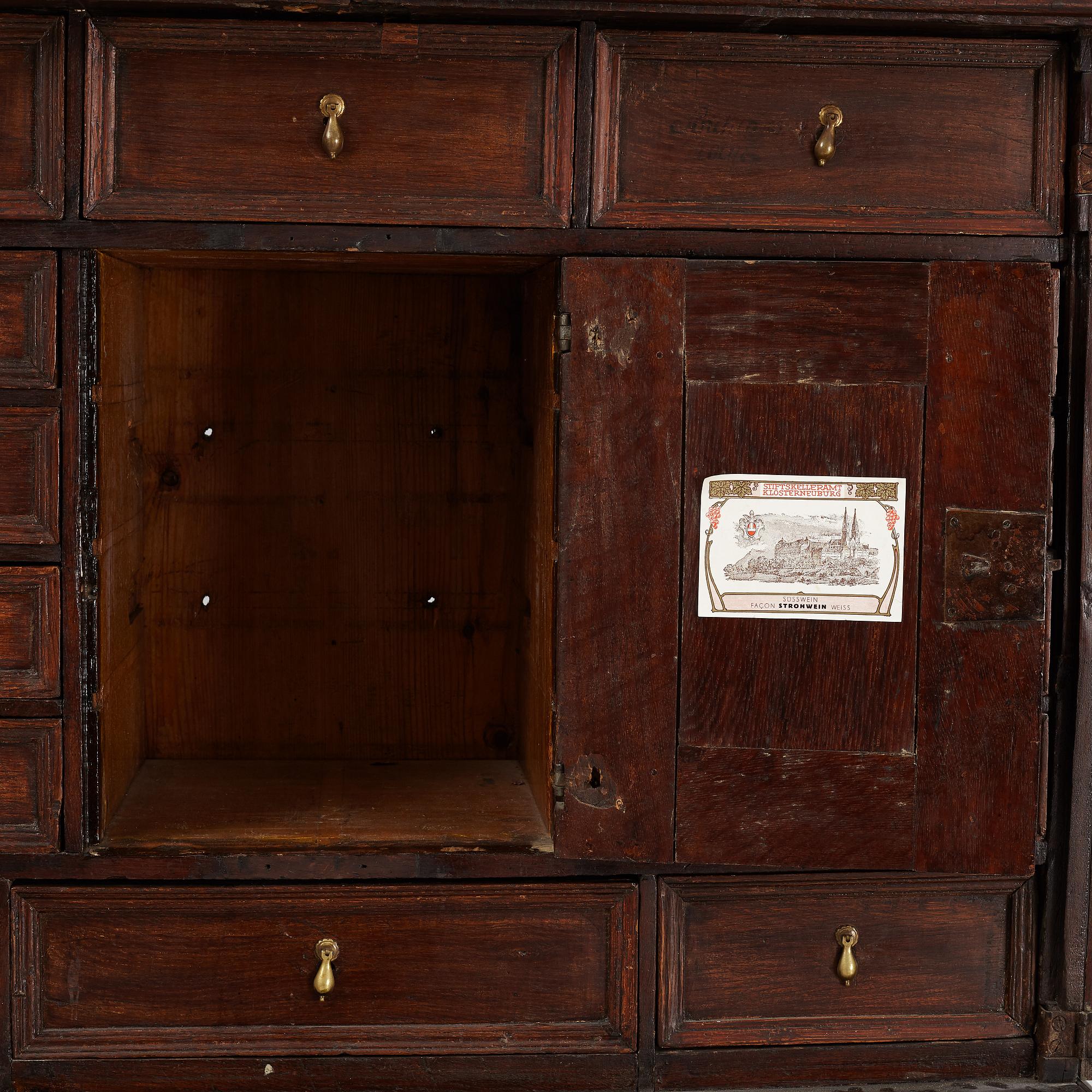 A 18th century cabinet.
