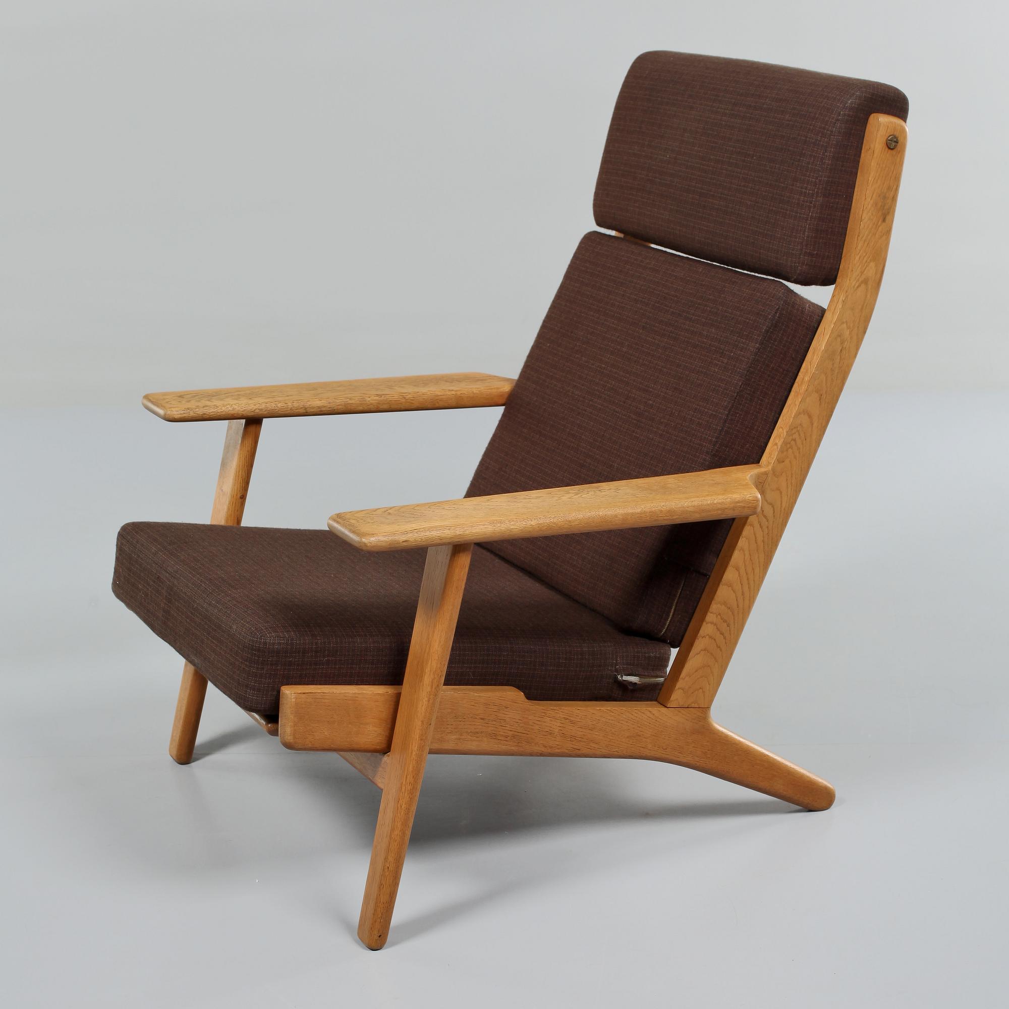 FÅTÖLJ, "GE-290", Hans J. Wegner, Getama, 1900-talets andra hälft.