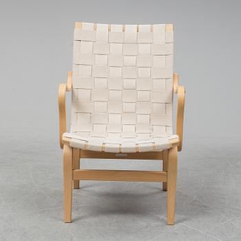 A Bruno Mathsson 'Eva' easy chair, Mathsson International, late 20th century.