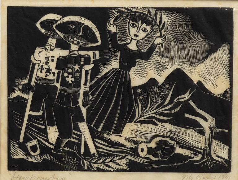 Nils Wedel, "Hemkomsten".