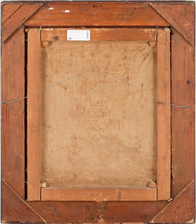 ALFRED PREHN, olja på duk. Sign.