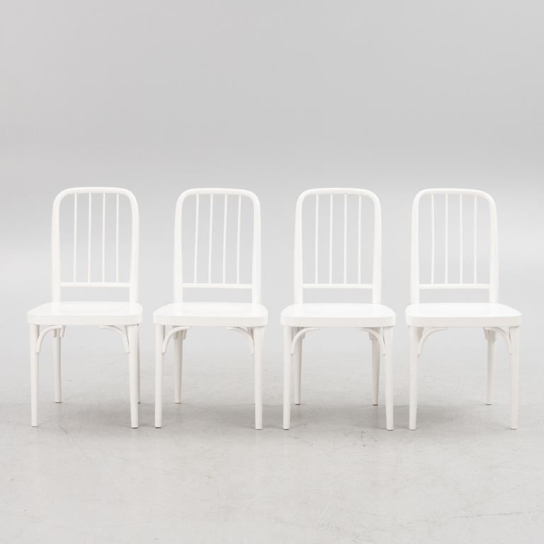 Josef Frank, four model 'P5' chairs, Svenskt Tenn, post 1985.