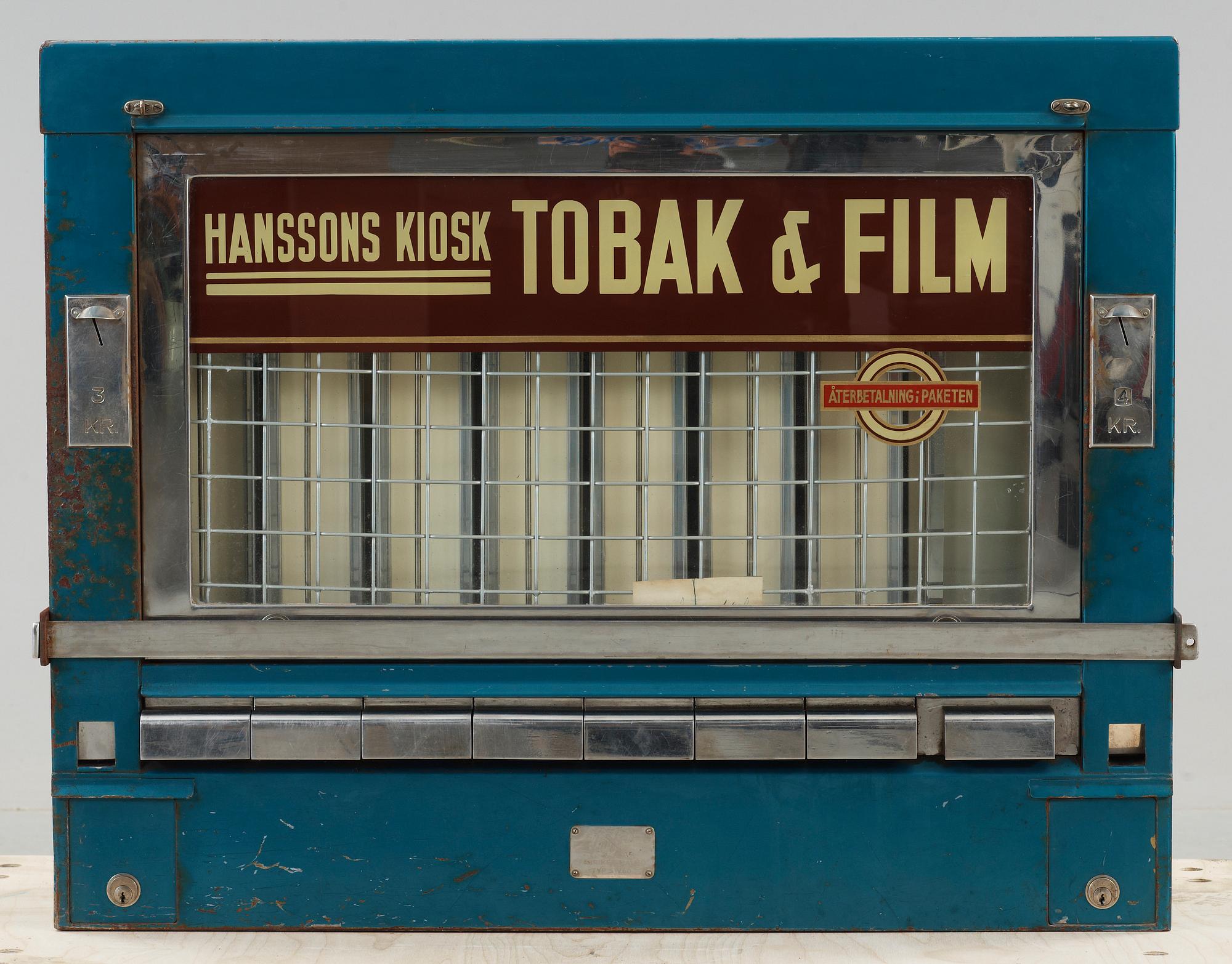 VARUAUTOMAT, omkring 1900-talets mitt.