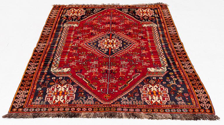 Rug, Qashghai, approx. 232 x 133 cm.