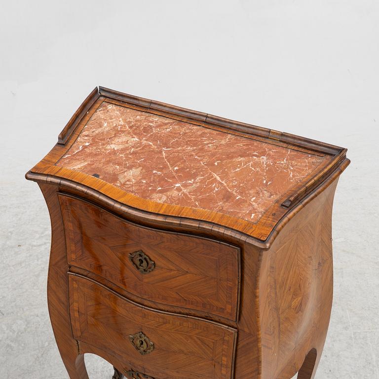 A pair of Chests of drawers, Louis XIV, probably Italy, mid-18th century.