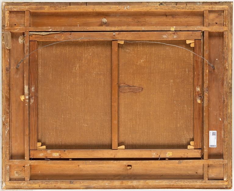 UNKNOWN ARTIST, 19th Century, oil on canvas, signed.