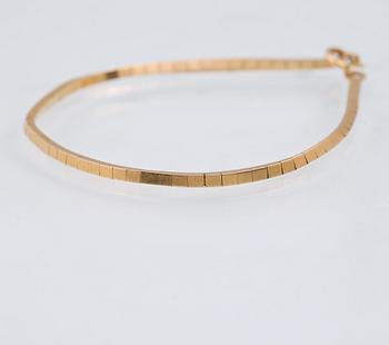 ARMBAND, 18K guld, Uno A Erre, Arezzo, Italien. Vikt 6,6 gram.