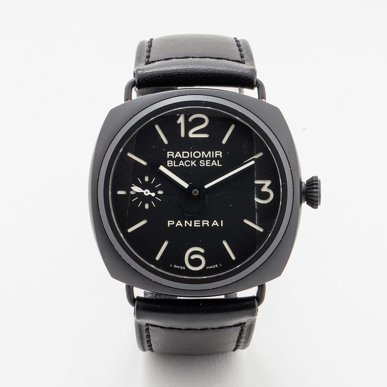 Panerai, Radiomir Black Seal Ceramic, wristwatch, 46 x 45 mm.