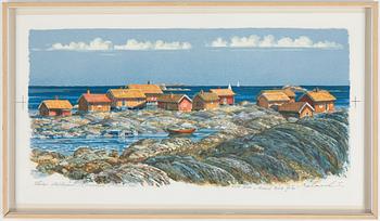 Roland Svensson · ROLAND SVENSSON, litografi, provtryck, signerad.