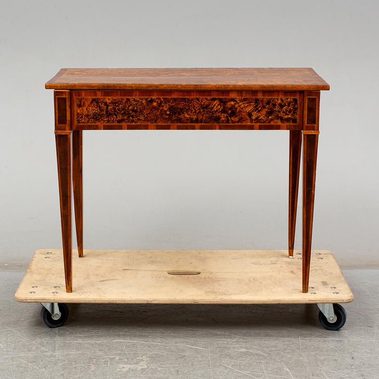 A late 19th century Gustavian table.