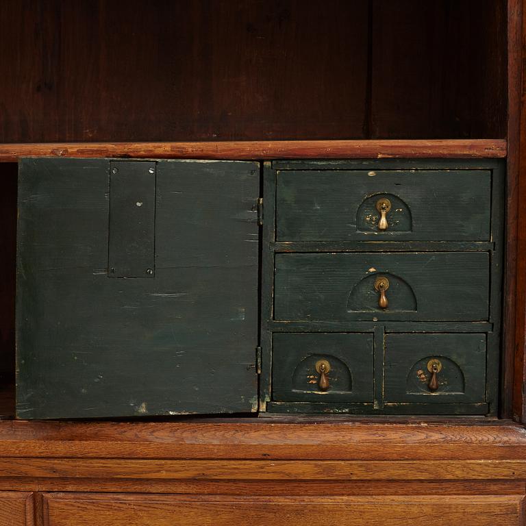 A Baroque Oak Cabinet, second half of the 18th Century.