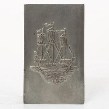 Firma Svenskt Tenn, matchbox, 1936.