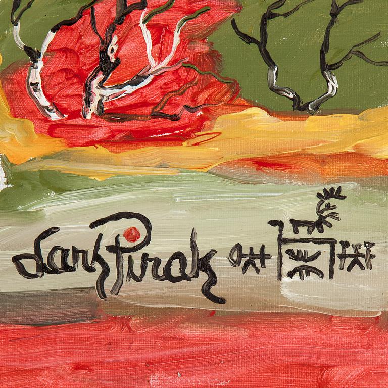 LARS PIRAK, Olja på duk, signerad.