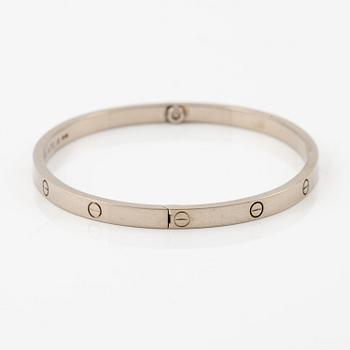 A Cartier bracelet "Love" in 18K white gold.