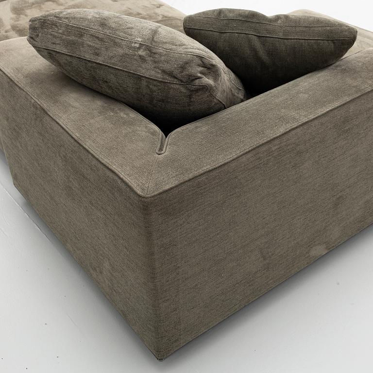 Minotti, soffa, samtida.