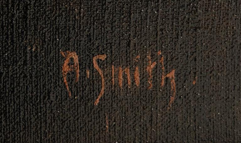 Axel Smith, Portrait of the estate owner Carl Magnus Hammar - half-length portrait.