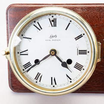 Ship clock and barometer, Schatz, West Germany, second half of the 20th century.