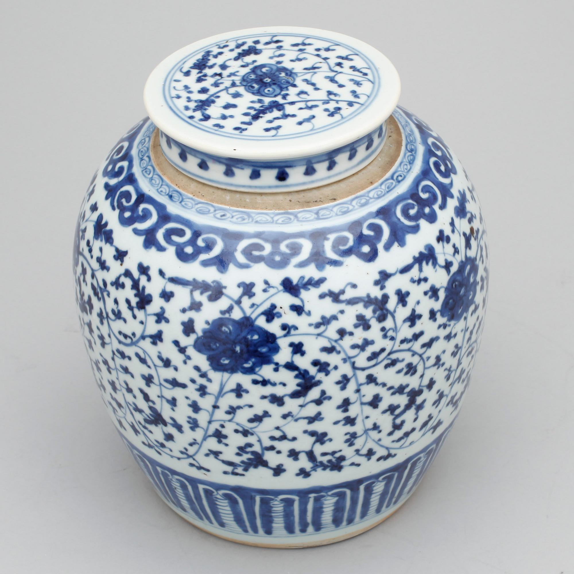BOJAN MED LOCK, ming-stil, Kina, 1800-tal.
