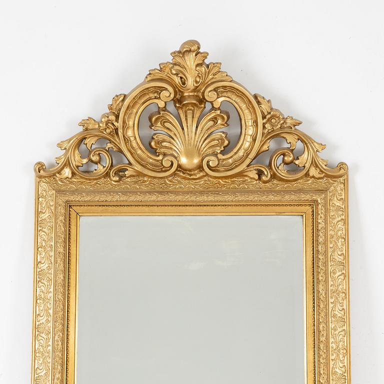 Spegel, nyrokoko, 1800-talets senare del.
