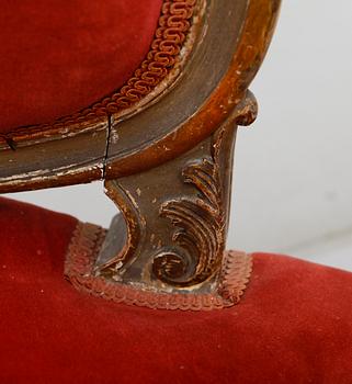 SOFFA, rokokostil, 1900-talets första hälft.