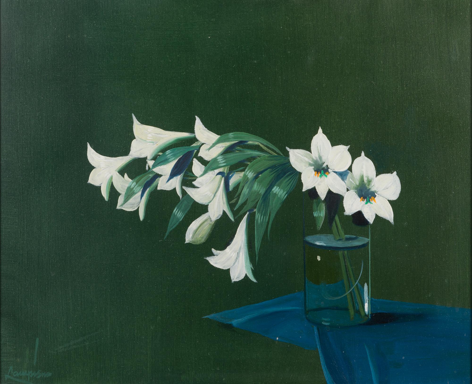 Antti Lampisuo, oil on canvas, signed.