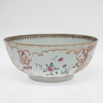SKÅL, porslin, Kina Qianlong 1736-95.