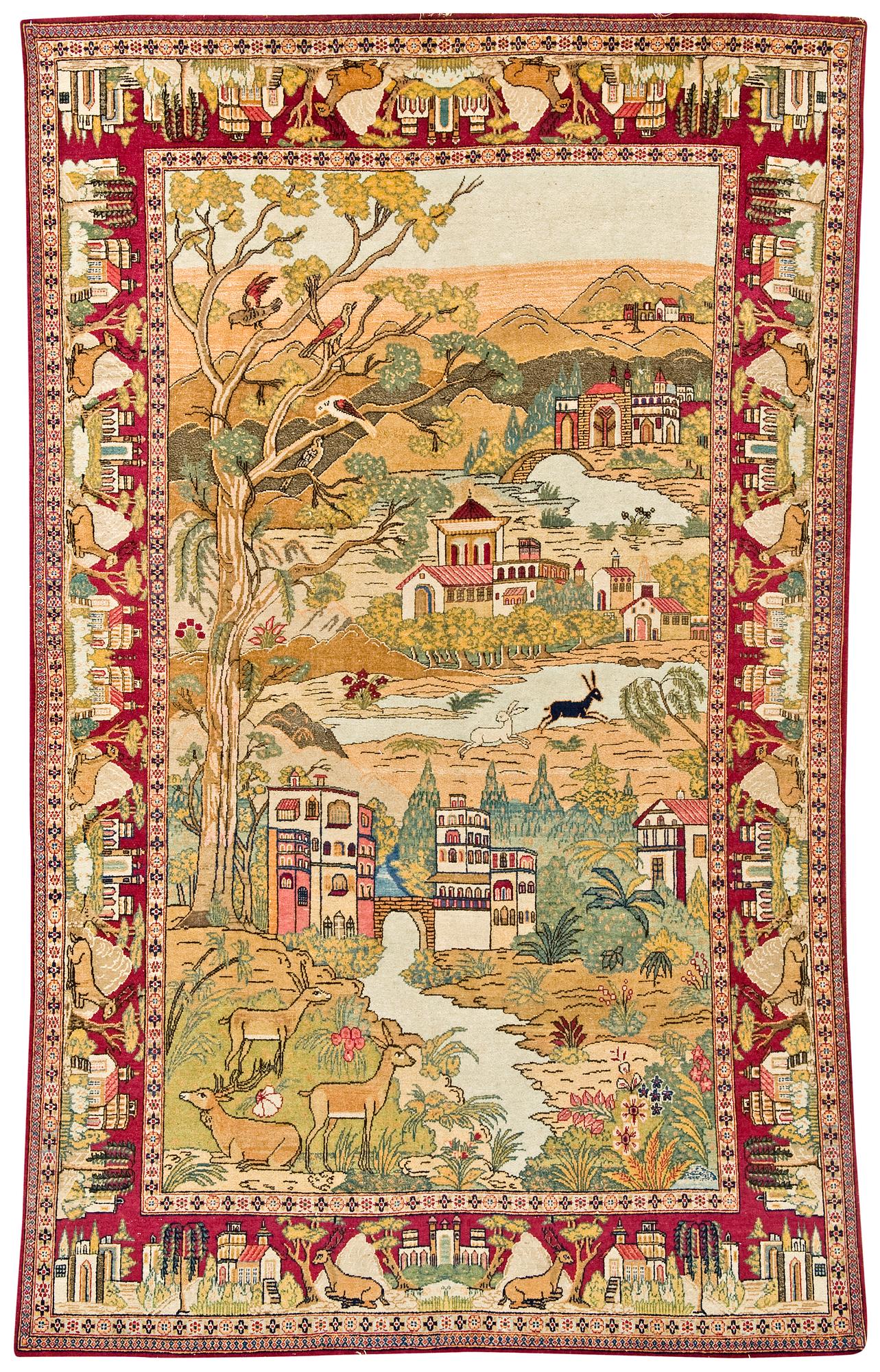 SEMIANTIK KESHAN FIGURAL. 213 x 134 cm.